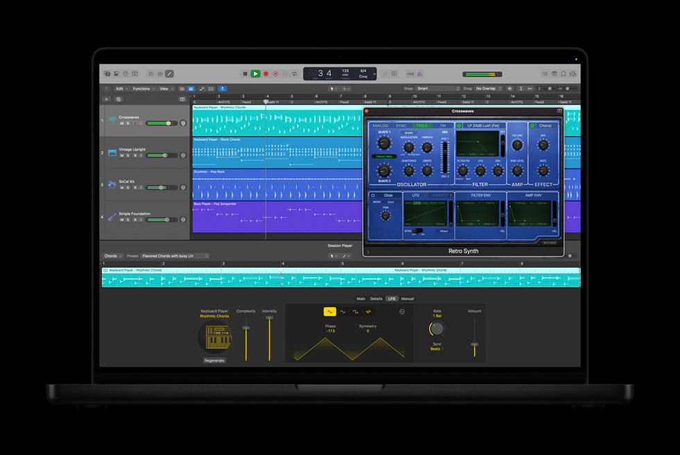Logic Pro Synth Player — official Apple product image.